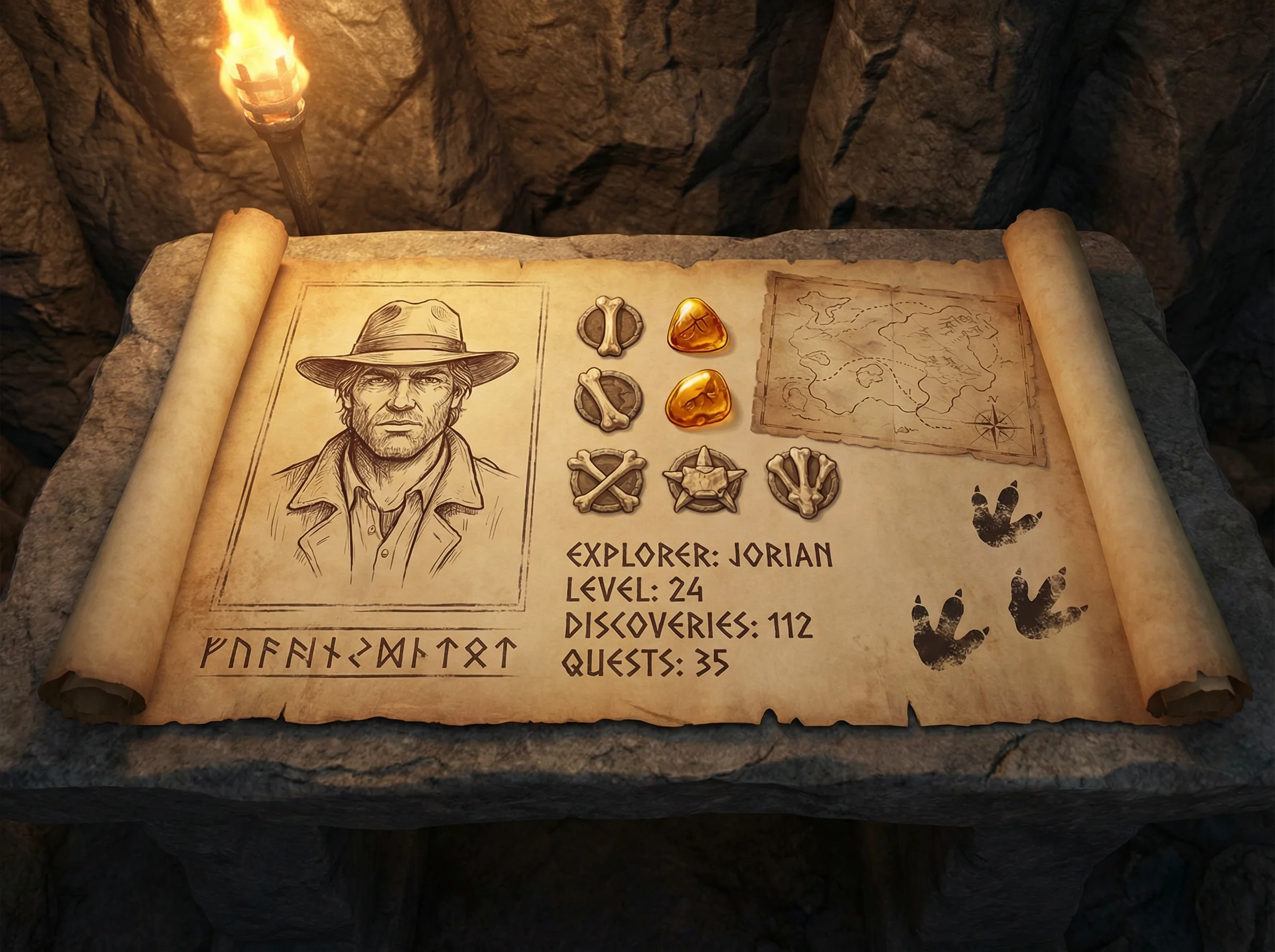 探险家档案示例头像，星空棋牌 冒险者形象